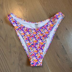 Size Medium Bright Swimwear Bikini Bottom!